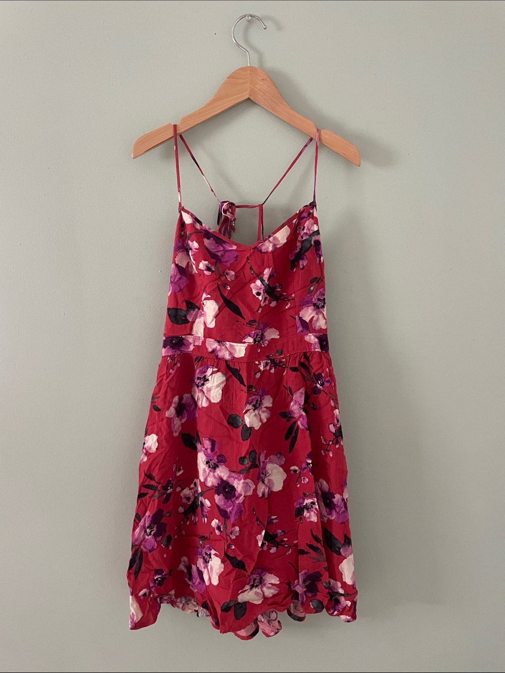 American Eagle Outfitters Pink Floral Sundress